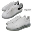 アレキサンダーマックイーン ALEXANDER McQUEEN メンズ 靴 スニーカー ロゴ 2color タン/かかと部分ロゴ・デザインエアソールスニーカー ...