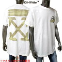 オフホワイト OFF-WHITE メンズ トップス Tシャツ 半袖 ロゴ バックテープアローロゴ OFF-WHITEロゴ付Tシャツ 白 OMAA038R 20185002 0148 (R41800) 02S 春夏 【送料無料】 【smtb-TK】