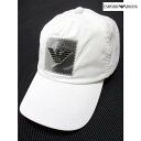 エンポリオアルマーニ EMPORIO ARMANI メンズ 帽子 キャップ ロゴ ユニセックス可 GAイーグルロゴワッペン付きキャップ 白 627534 0P5...