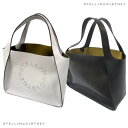 ステラマッカートニー STELLA McCARTNEY レディース 鞄 バッグ トートバッグ 合成皮革使用 ロゴ 2color パンチングレザーロゴ・ミニポーチ...