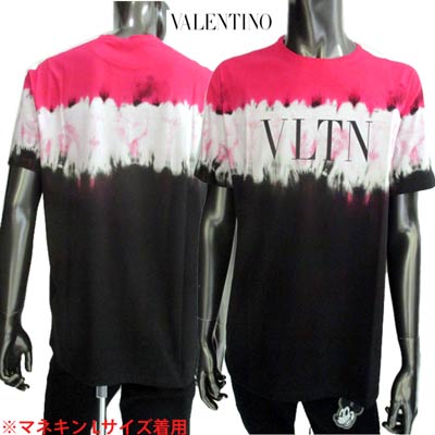 Seal限定商品 ヴァレンティノ Valentino メンズ トップス Tシャツ 半袖 ロゴ タイダイカラー グラデーションカラー Vltnロゴプリントtシャツ バレンティノ バレンチノ ヴァレンチノ 黒 Uv3mg06z 6hc b R500 Gb02a 年秋冬新作 送料無料 Smtb Tk 工場直送 Banja2 Com