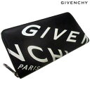 ジバンシー GIVENCHY メンズ 財布 ウォレット 長財布 ロゴ ユニセックス可 GIVENCHY斜めロゴ・ZIPロゴ刻印付きレザーロングウォレット ブラック BK600GK 0XG 004 (R88000) 02A 秋冬 