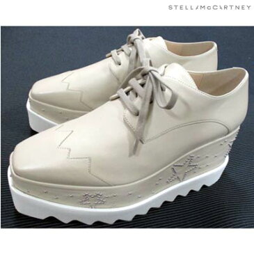 ステラマッカートニー STELLA McCARTNEY レディース 靴 スニーカー 厚底 ロゴ ELYSE エリス ソール部分スターモチーフラインストーン付き厚底スニーカー ベージュ 800200 W1CU0 9300 (R115500) 02A 2020年秋冬新作【送料無料】 【smtb-TK】