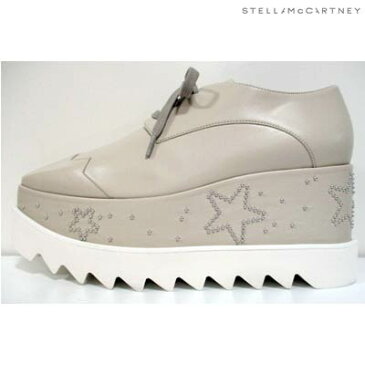 ステラマッカートニー STELLA McCARTNEY レディース 靴 スニーカー 厚底 ロゴ ELYSE エリス ソール部分スターモチーフラインストーン付き厚底スニーカー ベージュ 800200 W1CU0 9300 (R115500) 02A 2020年秋冬新作【送料無料】 【smtb-TK】