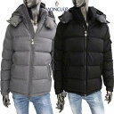 モンクレール MONCLER メンズ アウター ジャケット MONTGENEVRE 2color アーム/ジップ部分ロゴ入りダウンジャケット グレー/ブラック 1A53700 54272 940/999 (R225500/R238700/R328900) 02A 秋冬【送料無料】 【smtb-TK】