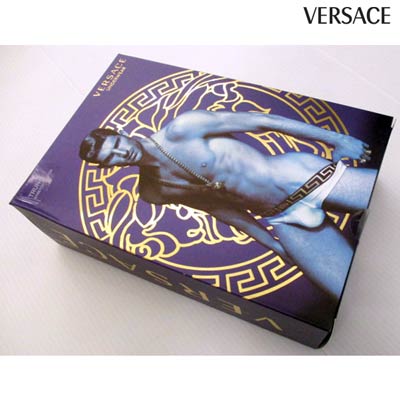 ヴェルサーチ(VERSACE)メンズ下着アンダーウェアロゴ2枚セット丈長いタイプ・グレカ柄・メデューサプリント付きボクサーパンツ黒AU1092A232741A80G(R15800)02A2020年秋冬新作【送料無料】【smtb-TK】