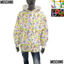 モスキーノ(MOSCHINO)同デザインのボトムス有 総柄マルチカラー安全ピンプリント・サイドタグ付きジャージ 2color