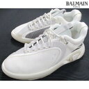 バルマン BALMAIN メンズ 靴 スニーカー ロゴ シューレース/サイドソール部分BALMAINロゴ刻印/アウトソールデザイン装飾付きハイテクスニーカー ホ...