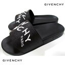 ジバンシー GIVENCHY メンズ 靴 サンダル シャワーサンダル ロゴ GIVENCHYアシンメトリーロゴ刺繍付シャワーサンダル ブラック BH300Y H0QB 004 (R45100) 121 春夏【送料無料】 【smtb-TK】