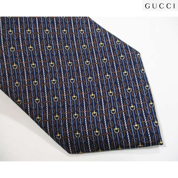 グッチ GUCCI メンズ 小物 ネクタイ 総柄ストライプ柄ブランドロゴ入りシルク100%ネクタイ ネイビー GUCCI-TI-A 320377 4B001 4064 (R23800) YA121 2021年春夏新作【送料無料】 【smtb-TK】
