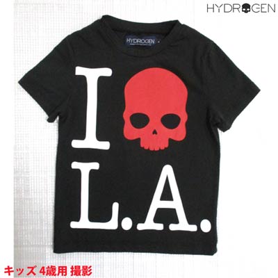 ハイドロゲン HYDROGEN メンズ キッズ 子供服 男児/女児着用可 トップス Tシャツ 半袖 