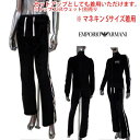 アルマーニ EMPORIO ARMANI レディース パンツ セットアップ 上別売り ロゴ サイドライン・EA7ロゴ付きセットアップジャージ ブラック 黒 28...