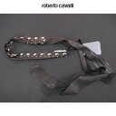 クラスロベルトカバリ Class Roberto Cavalli レディース 小物 ベルト 腰紐 アニマル柄ウエストベルト ブラック 10A CD921 801...