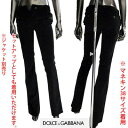 ドルチェ&ガッバーナ DOLCE&GABBANA ドルガバ レディース ボトムス パンツ セットアップ着用可能(アウター別売り) エンブレムロゴボタン付きパンツ...