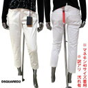訳あり 汚れ/黄ばみ有 ディースクエアード DSQUARED2 レディース パンツ ジーンズ ボトムス バックDSQUARED2ロゴ入りブーツカットジーンズ ホ...
