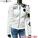 ハイドロゲン HYDROGEN レディース トップス パーカー フーディ ARMYロゴ・ジップ部分ロゴ・マルチスカル入りジップアップパーカー ホワイト 0911...