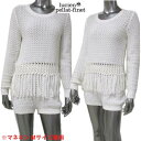 ルシアンペラフィネ lucien pellat-finet レディース セットアップ上下組 トップス パンツ ショートパンツ付き・フリンジ付セットアップケーブル...