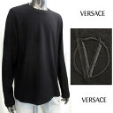 ヴェルサーチ(VERSACE) メンズ ロンT 長袖 ロゴ ...
