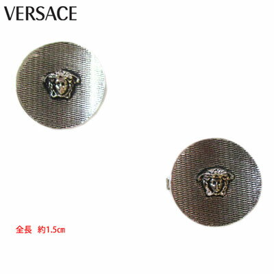 ヴェルサーチ VERSACE メンズ 小物 カフスボタン アクセサリー ロゴ メデューサ刻印カフスボタン シルバー 銀色 CB25ML 3606A 0096 3S (R12800)