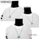 ヴェルサーチ VERSACE ユニセックス ネックレス アクセサリー ブランド GV メンズ 男女兼用 シルバー 銀色 訳アリ品 トップキズ/クスミ有 CO25ML 4493A Y 6S (R29900)【送料無料】【smtb-TK】