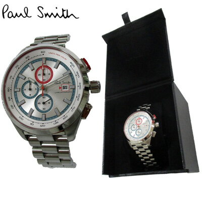 ポール・スミス ビジネス腕時計 メンズ ポール スミス Paul Smith メンズ 小物 時計 ウォッチ クロノグラフシルバーメタルウォッチ PS0110018 Silver Metal (R62640) D91S【送料無料】【smtb-tk】