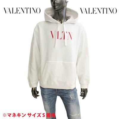 ヴァレンティノ VALENTINO メンズ トップス パーカー フーディー ロゴ VLTNレッドロゴプリント付パーカー ホワイト バレンチノ バレンティノ ヴァレンチノ WV3MF14F 3TV A33 (R104500) 122 秋冬【送料無料】 【smtb-TK】のサムネイル