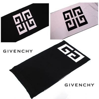 ジバンシィ ジバンシー GIVENCHY メンズ 小物 マフラー ストール ロゴ ユニセックス可 GIVENCHYロゴ・バイカラー大判ストールマフラー ブラック ピンク GW5018 U2139 024 (R67100) 122 秋冬【送料無料】 【smtb-TK】