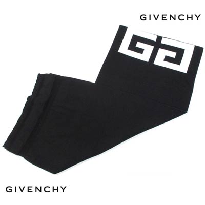 ジバンシィ ジバンシー GIVENCHY メンズ 小物 マフラー ストール ロゴ ユニセックス可 GIVENCHY GGロゴ・バイカラーストールマフラー ブラック ホワイト GV4018 U2149 001 (R47300) 122 秋冬【送料無料】 【smtb-TK】