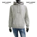 サンローランパリ SAINT LAURENT PARIS メンズ トップス パーカー フーディー ロゴ フロントSAINT LAURENT PARISスモールロ...