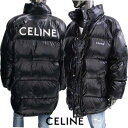 セリーヌ CELINE メンズ アウター ダウン ジャケット ロゴ チェスト部分スモールロゴ・バック ...