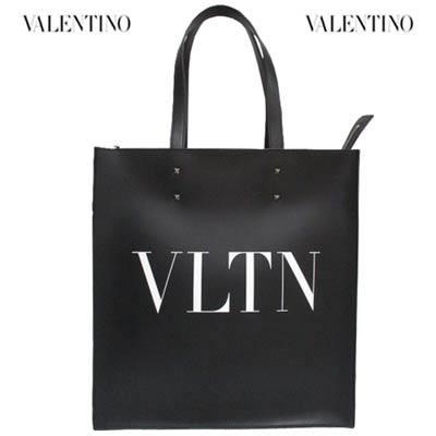 ヴァレンティノ VALENTINO メンズ 鞄 バッグ トートバッグ ロゴ ユニセックス可 VLTNロゴプリント スタッズ付2WAYレザートート ブラック バレンティノ バレンチノ XY2B0731 WJW 0NI(R218900) 221 2022年春夏新作【送料無料】 【smtb-TK】