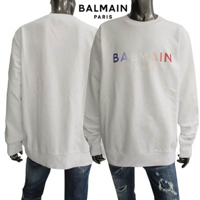 楽天市場】balmain(カラーホワイト)(スウェット・トレーナー 楽天市場】balmain(カラーホワイト)(スウェット・トレーナー