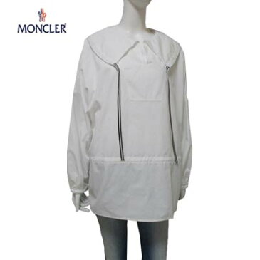 モンクレール MONCLER レディーストップス ブラウス チュニック プルオーバー フロントラインコード シューレース留め具ロゴ アームポケット刺繍ロゴ プルオーバー ブラウス 2F00004 2699U 001 (R89100) 221 2022年春夏新作【送料無料】 【smtb-TK】