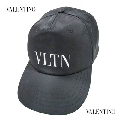 ヴァレンティノ VALENTINO メンズ 帽子 キャップ ユニセックス可 ロゴ フロント/内部VLTNロゴプリント 金具部分ロゴ刻印付きベースボールキャップ ブラック 1Y2HDA10 QYK 0NI (R55000) 222 2022年秋冬新作 【送料無料】 【smtb-TK】