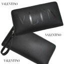 ヴァレンティノ VALENTINO メンズ 小物 ウォレット 長財布 ユニセックス 光沢VLTNロゴプリント・バックロゴ刻印・ジップ部分スタッズ付きレザーロングウォレット ラウンドファスナーブラック 1Y2P0570 VNA 0NO (R82500/R91300) 222 2022年秋冬新作 【送料無料】 【smtb-TK】