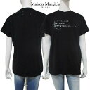 メゾン マルタン マルジェラ MAISON MARGIELA レディース トップス Tシャツ 半袖 ロゴ フロントMAISON MARGIELAロゴプリントTシャツ S5..