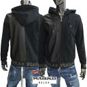 ウノピゥウノウグァーレトレ 1PIU1UGUALE3 RELAX メンズ トップス パーカー フーディ セットアップ着用可(ボトムス別売り) リブ部分ロゴ チェ...