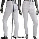 ディースクエアード DSQUARED2 メンズ ボトムス パンツ ジーンズ デニムパンツ COOL GUY JEANクールガイジーンズ バックベルトループ部分ロゴ/WHITE BULLパッチ・ダメージ加工入りデニムパンツ S71LB1081 S30733 100 (R104500) 222 2022年秋冬新作 【送料無料】 【smtb-TK】