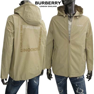 バーバリー バーバリー BURBERRY メンズ アウター ジャケット チェストBURBERRYロゴ部分ストライプ模様 バックロゴ/ランゲージ ジップポケット ベージュ 8056578 133816 A7405 (R160600) 222 2022年秋冬新作 【送料無料】 【smtb-TK】