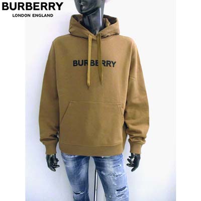 バーバリー BURBERRY レディース トップス パーカー フーディ ロゴ ユニセックス可 フロントBURBERRYロゴ入りプ guts-10034372 ガッツ ブランドショップ サンプル画像2