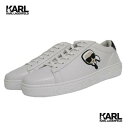 カールラガーフェルド KARL LAGERFELD メンズ 靴 スニーカー シューズ ロゴ サイド/かかと/タン/ソール部分ロゴ・サイドソール部分ビックエンボス...