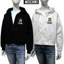 モスキーノ MOSCHINO パーカー フーディ スウェット レディース ※セットアップ着用可(ボトムス別売り) 2color チェストBEAR/ロゴ/ワードプ...
