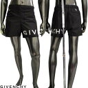 ジバンシー GIVENCHY メンズ スイムパンツ ビーチウェア 水着 裾部分ロゴ・裏地メッシュ・ライトサイド4Gモノグラムロゴメタル・バックポケット部分4Gロゴ入りスイミングパンツ 黒 BMA00W1 453 001 (R86900) 321 2023年春夏新作 【送料無料】 【smtb-TK】