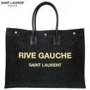 サンローランパリ SAINT LAURENT PARIS メンズ 鞄 トートバッグ ユニセックス可 フロント刺繍ロゴ・スナップボタン開閉・内部ジップポケット/ロ...