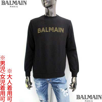 バルマン BALMAIN キッズ 子供服 トップス トレーナースウェット ユニセックス可 ※...