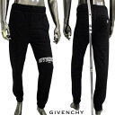 ジバンシー GIVENCHY メンズ ボトムス パンツ スウェットパンツ レフトレッグホワイト刺繍ロゴ・バックポケット部分4Gモノグラム刺繍ロゴ付きジョガーパンツ ブラック BM513U 3Y78 001 (R159500) 322 2023年秋冬新作 【送料無料】 【smtb-TK】