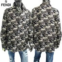 フェンディ FENDI メンズ トップス カジュアルシャツ 長袖シャツ 全体FFモチーフ立体ブロック入りシルクシャツ マルチカラー FS1038 APQ9 F09TD (R253000/R266200) GB322 2023年秋冬新作 【送料無料】 【smtb-TK】