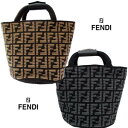 フェンディ FENDI メンズ 鞄 トートバッグ ハンドバッグ ユニセックス 2color 総柄FFモノグラムロゴ・ハンドルロゴ入りレザーカバー付カシミヤニットトートバッグ ブラウン/ブラック 7VA602 APDH F1MLR/F1MLQ (R286000/R300300) 322 2023年秋冬新作 【送料無料】 【smtb-TK】