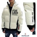 モンクレールグルノーブル MONCLER GRENOBLE メンズ アウター ダウンジャケット PRAMINT フロント/袖ロゴ・左袖/サイド部分ジップポケット・パウダーガード/指ぬき付きダウンジャケット ホワイト 1A00021 539X6 032 (R328900) 322 2023年秋冬新作 【送料無料】 【smtb-TK】