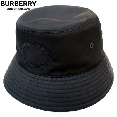 バーバリー BURBERRY メンズ 帽子 バケットハット 小物 ユニセックス可 フロントエンブレム刺繍ロゴ入りナイロンバケット guts-10035208 ガッツ ブランドショップ サンプル画像2